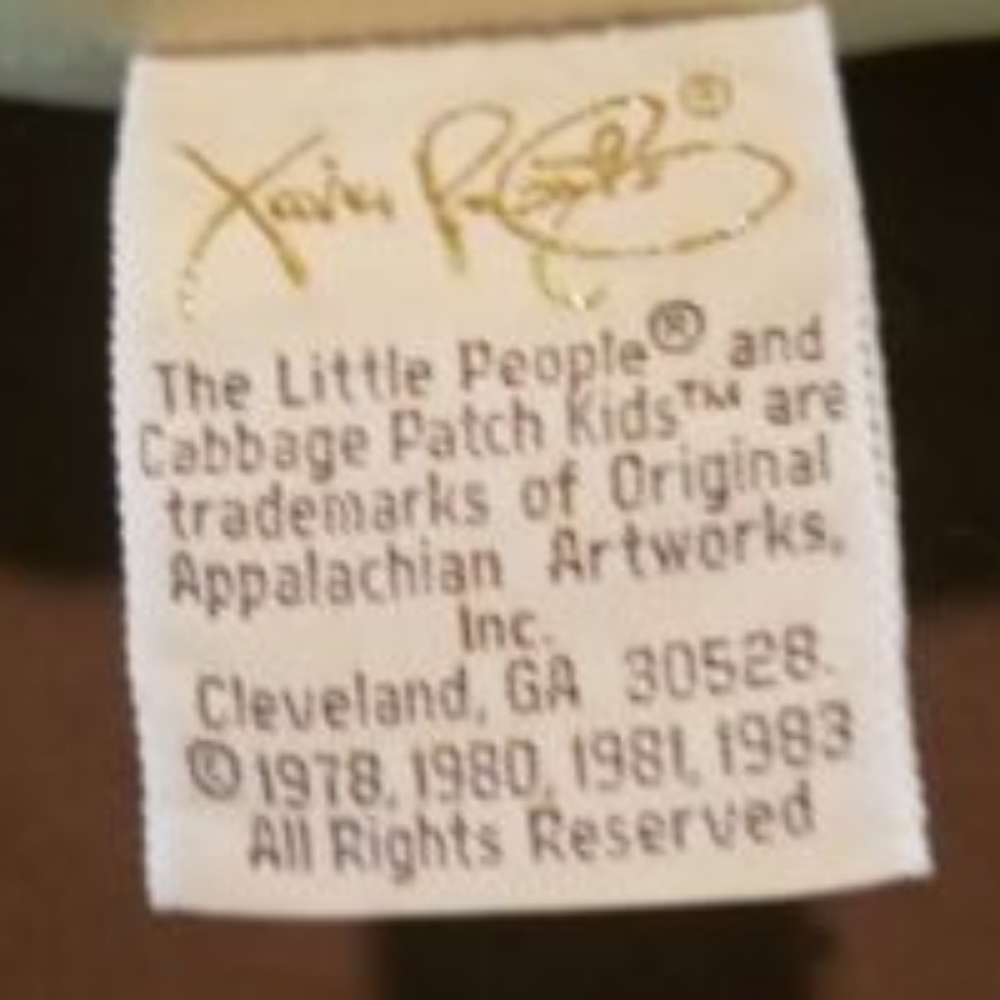 Cabbage Patch Kids Little People Soft Girl Doll - Picture 5 of 5